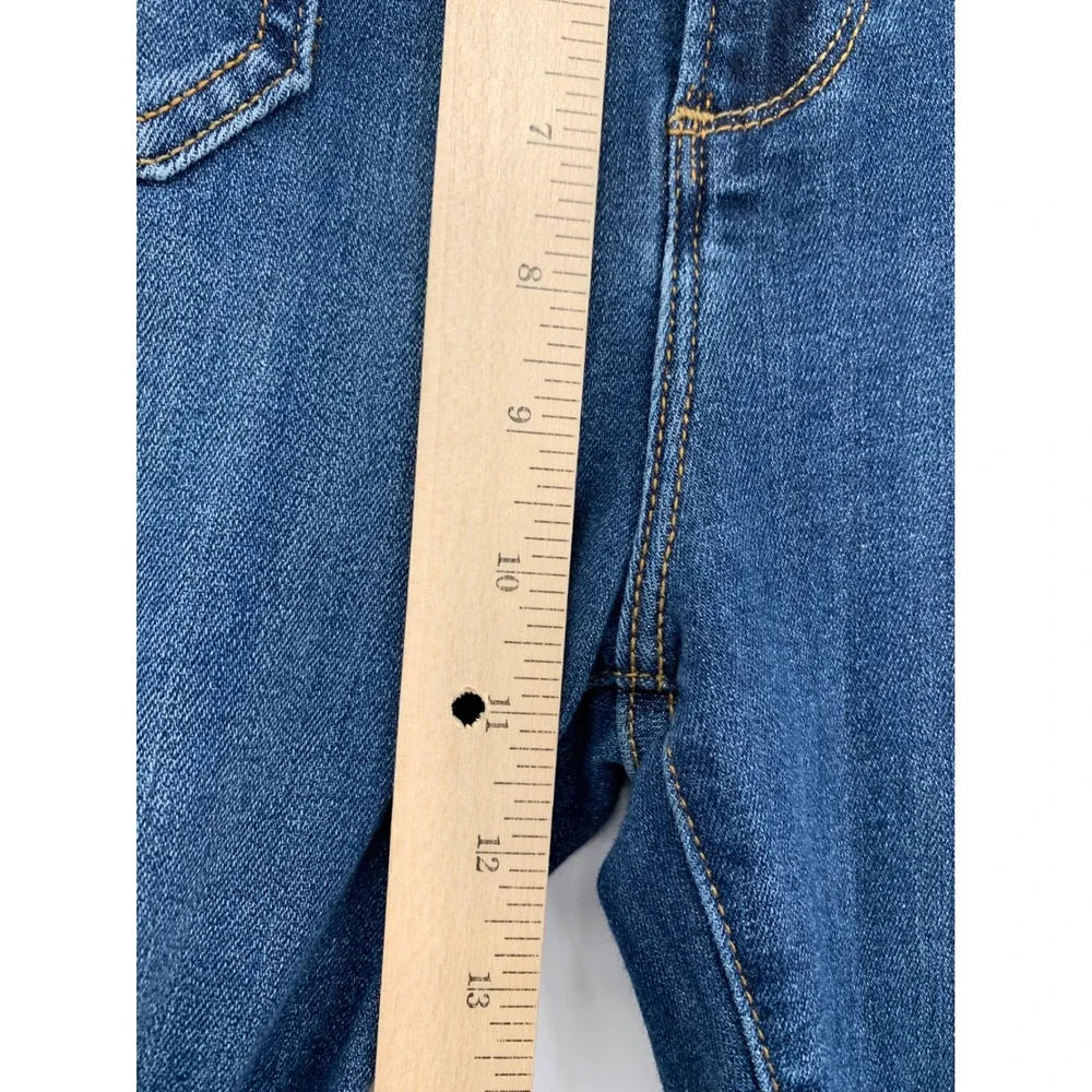 Driftwood Jeans Womens 28 Blue Farrah Flare Braided Pocket High Rise‎ Boho